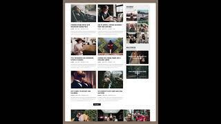 Fashion | Lifestyle New | Blog WordPress Theme #websitedesign #trending #wordpress #shortvideo