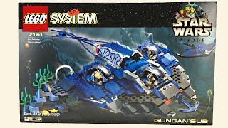 LEGO Star Wars 1999 Gungan Sub set review! 7161!