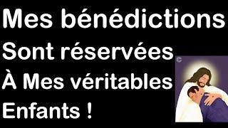 Mes bénédictions sont réservées à Mes véritables enfants ! - Message de Jésus à Glynda Lomax 19/6/24