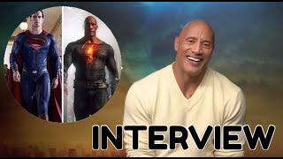 DWAYNE JOHNSON INTERVIEW: THE ROCK ON - BLACK ADAM vs. SUPERMAN MOVIE, IMPROVING THE SUPERHERO GENRE