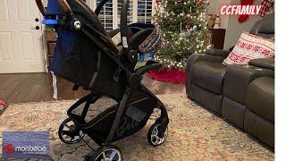 Unboxing Monbebe Bolt Travel System | All in one car seat stroller | WalMart only | 2021 CCFamily