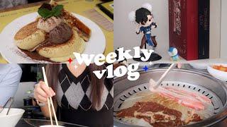 weekly vlog ️ | what I ate, shopping, redecorating (lots of food!)