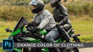 Using Photoshop to Change the Color of Clothing