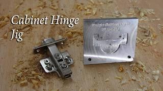 Can you make your own cabinet hinge jig?