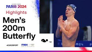 MARVELLOUS MARCHAND  | Men's Swimming 200m Butterfly Highlights | #Paris2024
