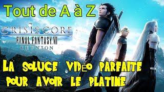 FF7 CCR astuce et soluce de a à z: trophées, messages, mini jeux, missions, invocations, Hojo...