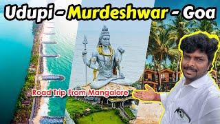 Mangaluru to Goa Road Trip I Murdeshwar I Gokarna I Goa I Village Database