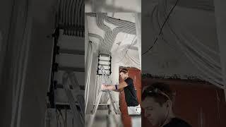 Установка щитов в квартире. Installation of electrical panels. Слаботочный щит и силовой вертикально