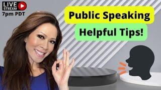 Helpful tips for Public Speaking & Practice your English with Leyna Nguyen