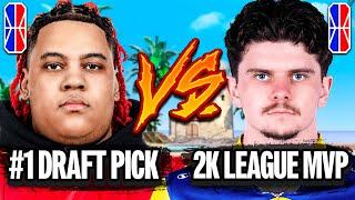 #1 DRAFT PICK vs 2K LEAGUE MVP - $1000 WAGER NBA 2K25