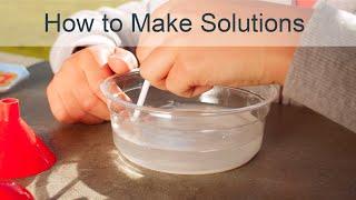 How to Make a Solution | Chemistry and Biology Techniques