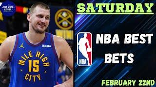 12-5 Run!! NBA Best Bets, Picks, & Predictions for Today, February 22nd!