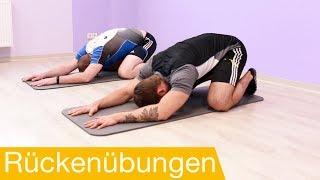 Rückentraining für zu Hause  Rückenschmerzen Übungen ️