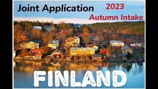 Joint Application for Higher Education in Finland, 2023