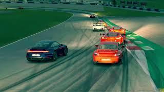 Showdown: Porsche vs Ferrari vs Lamborghini – Epic Night Race at Red Bull Ring!