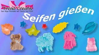 Seife leicht selber machen mit Kindern Anleitungsvideo/ Tutorial/ Basteln mit Kinder