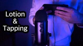 ASMR Hand Lotion & Tapping Sounds