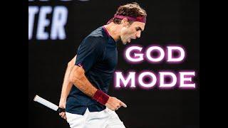 Roger Federer on GOD Mode (part 1/2)