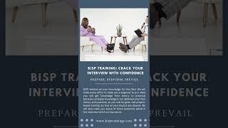 Prepare, Perform, Prevail-Crack Your Interview with Confidence-BISP Trainings #bisptrainings