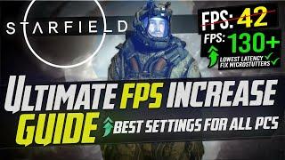  STARFIELD: Dramatically increase performance / FPS with any setup! *BEST SETTINGS* 