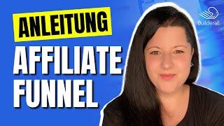 Wie Du als Anfänger einen Affiliate Marketing Funnel mit Builderall erstellst!