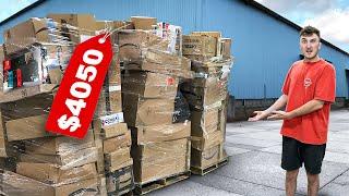 Unboxing GIANT $4000 Amazon Returns Pallet