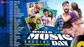 World Music Day Special - Chhattisgarhi Hit Songs | Mor Sansaar | Mohni | Nik Laage & More