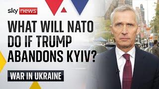 NATO boss Jens Stoltenberg says military support for Ukraine must continue | Ukraine War