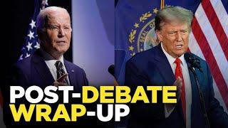 Watch live: Biden-Trump debate post-show