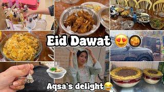 Special Eid Dawat  - finally eid dress pehan lia mousam acha hogya ️️