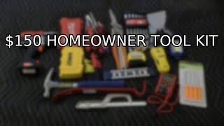 $150 DIY Homeowner Tool Kit - Basic Tools on a Budget