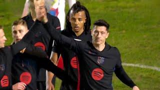 Robert Lewandowski Goal vs UD Barbastro, Pablo Torre Assist, Barbastro vs Barcelona Highlights 2025