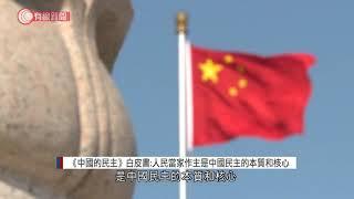 《中國的民主》白皮書：人民當家作主是中國民主的本質和核心 - 20211204 - 兩岸國際 - 有線新聞 CABLE News