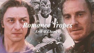 cherik || erik x charles (+ their romance tropes)