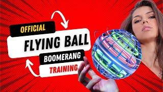  OFFICIAL TRAINING VIDEO - How To Use The Flying Wonder Sphere Drone  Magic Hover Ball