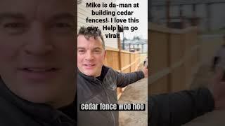 Dis guy is da-best.  He’s a viral fence builder!