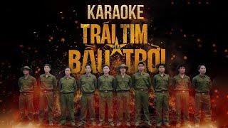 KARAOKE TRÁI TIM GIỮA BẦU TRỜI (Phiên Bản Hành Khúc) - TRỊNH ĐÌNH QUANG | Beat Gốc