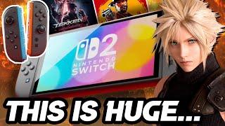 BIG Nintendo Switch 2 AAA Games LEAK & Confirmed Feature Update...