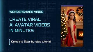 How to Create Viral AI Avatar Videos & Talking Photos with Wondershare Virbo | Complete Tutorial