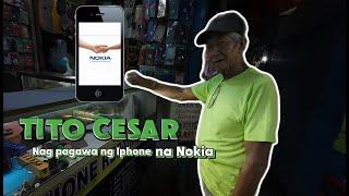 Market Day : Tito Cesar nag pagawa ng Iphone