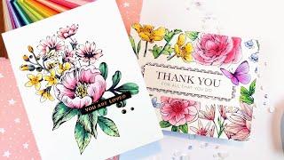 Spellbinders Betterpress | Tips For Watercoloring Your Betterpress Cards