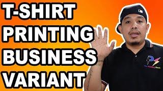 T-SHIRT PRINTING BUSINESS OPTIONS | ELECTION SHIRT | The Printing Shock | Marlon Ubaldo