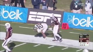 Matt Colburn (Wake Forest RB) Vs. Texas A&M 2017