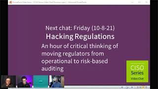 CISO Series Video Chat - "Hacking Resilience"