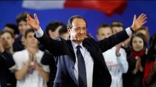 French presidential frontrunner Hollande outlines socialist vision