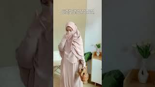 Ramadhan harus belajar lebih syar’i dong siapa tau keterusan  #abaya #pashmina #hijrah #ramadhan