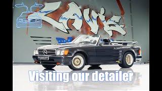 Visit to Lavis Detailing, detailing our 190E EVO 2 and R107 Koenig Specials