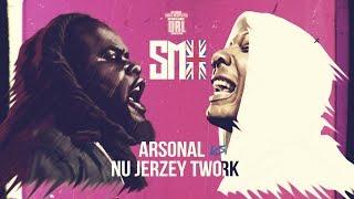 ARSONAL VS NU JERZEY TWORK SMACK RAP BATTLE | URLTV