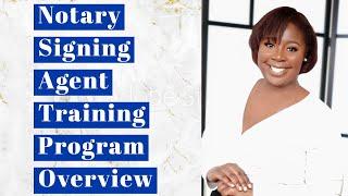 Notary Signing Agent Training Program Overview