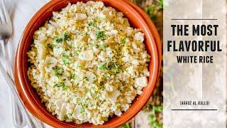 White Rice that Actually has Flavor | Spanish Arroz al Ajillo Recipe